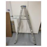 Lot of 2 Step Ladders including Ridd-Jid Aluminum and Black 2-Step Ladder