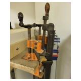 Set of 3 Heavy Duty Bar Clamps with Wood Handles