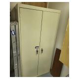 Metal Storage Cabinet with Shelves, 36x19x72 Inches