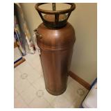 Vintage Buffalo Copper Fire Extinguisher