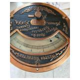 Antique Weston Electrical Voltmeter Newark NJ Brass Case No. 34238