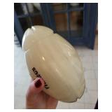 Minnesota Vikings Collectible Football with Purple Display Case