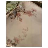Haviland Limoges France Porcelain Plates and Platters Set with Floral Pattern