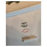 Haviland Limoges France Porcelain Plates and Platters Set with Floral Pattern