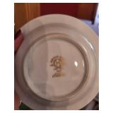 Noritake China Japan Tatania 1970 Dinnerware Set with Floral Pattern