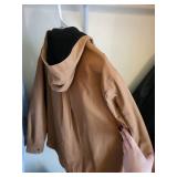 Craftsman Brown Hooded Jacket and Carhartt Gray Pullover Hoodie