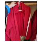 Set of 3 Red Jackets in Assorted Styles and Sizes