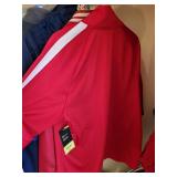 Set of 3 Red Jackets in Assorted Styles and Sizes