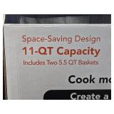 Gourmia Dual Basket Air Fryer