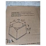 LG 29 in. Laundry Pedestal in Graphite Steel with Storage Drawer for Washers and Dryers