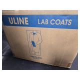 Uline Lab Coats 4X - Large 25/Box