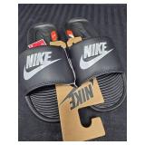 New Nike Black Victori One Slides Shoes Size 9