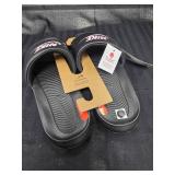 New Nike Victori Black/Pink Slide Size 11