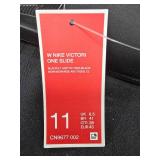 New Nike Victori Black/Pink Slide Size 11