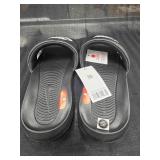 New Nike Victori Black/ White Slide Size 11