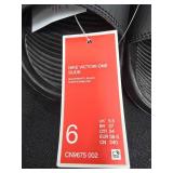 New Nike Victori Black/ White Slide Size 6