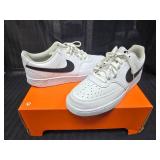 New Nike Court Vision Low White Shoes Size 11,5