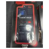 Stranger Things Code Red - Hell Fire Lives- Power Bank, Airpods Pro Case and iPhone 15 Phone Case