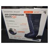 Sharper Image Air Compression Boots Flex Size Large-XL