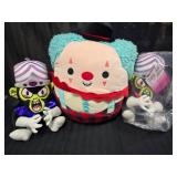 Ukee the Clown and (2) Mojo Jojo Stuffed Toys