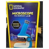National Geographic Microscope Science Lab NIB STEM 35 Pc 400x Zoom Specimens