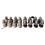 LL - Vintage Chess Set - 28 in Square Board