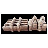 LL - Vintage Chess Set - 28 in Square Board