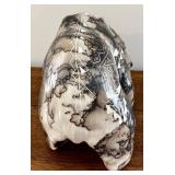 Tom Vail Navajo Horsehair Pottery Bear Figurine