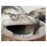 Tom Vail Navajo Horsehair Pottery Bear Figurine