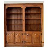 Vintage Ethan Allen Four-Piece Entertainment Center Set