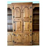 Vintage Ethan Allen Four-Piece Entertainment Center Set