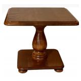 Vintage Ethan Allen Pedestal End  /Accent Table