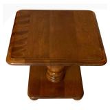 Vintage Ethan Allen Pedestal End  /Accent Table