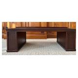 Bombay Company Mahogany Breakfast Table with Lift-Top Tray