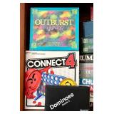 Board Game Lot - LIFE, Outburst, Rummikub, Monopoly, Chutes and Ladders, Skip-Bo, Bunco