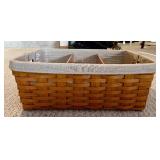Longaberger Handwoven Baskets - Pair