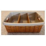 Longaberger Handwoven Baskets - Pair