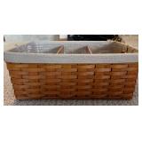 Longaberger Handwoven Baskets - Pair