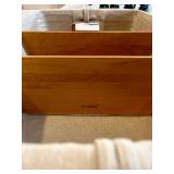 Longaberger Handwoven Baskets - Pair