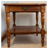 Vintage Ethan Allen End Table with Drawer