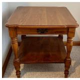 Vintage Ethan Allen End Table with Drawer