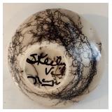 Skeeter Vail Native American Horsehair Pottery Vessel - 5 1/2 inches tall