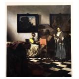 Isabella Stewart Gardner Museum Vermeer Print - Framed 1998 Edition