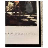 Isabella Stewart Gardner Museum Vermeer Print - Framed 1998 Edition