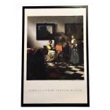 Isabella Stewart Gardner Museum Vermeer Print - Framed 1998 Edition