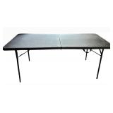 Folding Black Table - 28 in H x 48 in L x 24 in W
