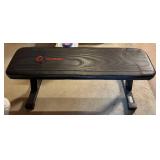Marcy Workout Bench with Weights - 41 in L x 14 in W x 17.5 in H
