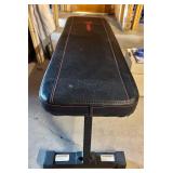 Marcy Workout Bench with Weights - 41 in L x 14 in W x 17.5 in H