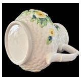 Lefton Vintage Daisy Tea Pot Cookie Jar
