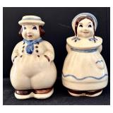 Vintage Shawnee Dutch Boy & Girl Salt & Pepper Shakers